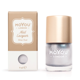MoYou London - Silver Dust MN001 לק חותמות