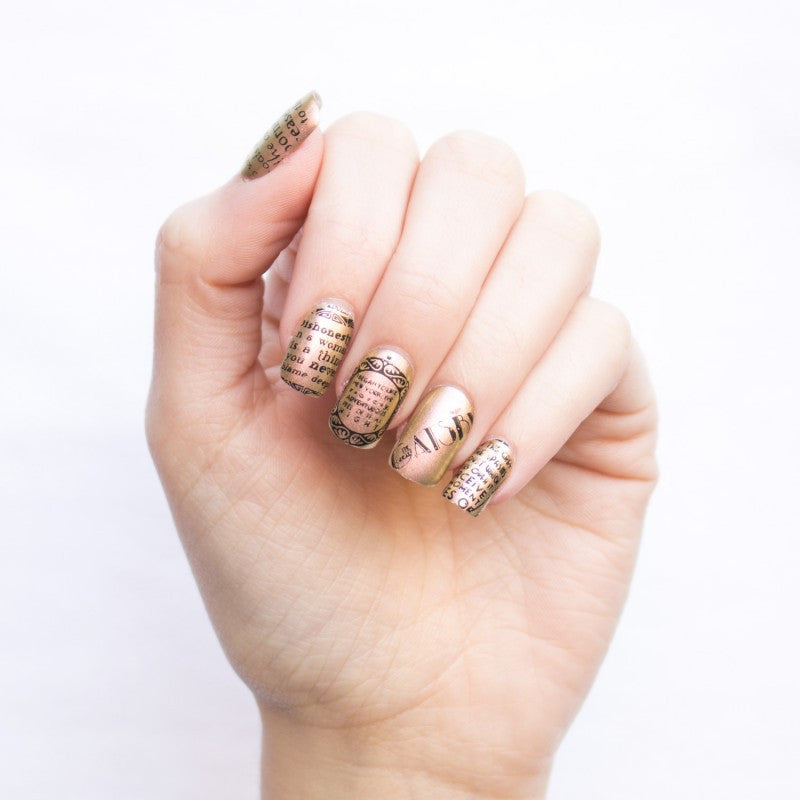 www.talktothehand.co.il-moyou-london-talk-to-the-hand-nail-art-manicure-nail-polish-nail-stamp-nailart-israel-londonציפורניים-מויו-לונדון-ציפורניים-עיצובים-לציפורניים-מניקור-פדיקור-חותמות-לציפורניים-קולקציית-הספרנית-literature-collection-05