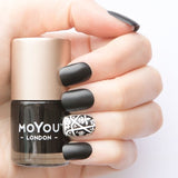 MoYou London - Black Knight MN013 לק חותמות