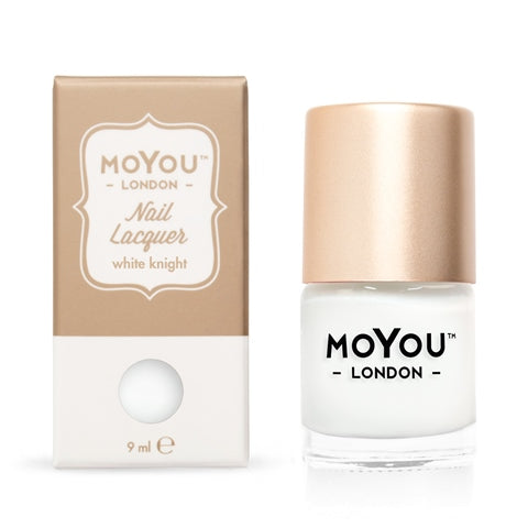 MoYou London - White Knight MN014 לק חותמות