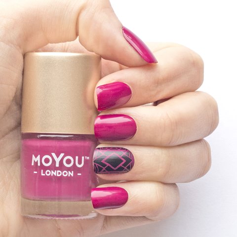 MoYou London -   Mulled Wine MN028 לק חותמות