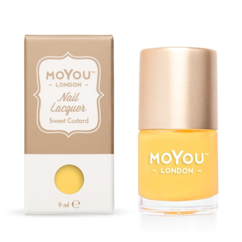 MoYou London -   Sweet Custard MN076 לק חותמות